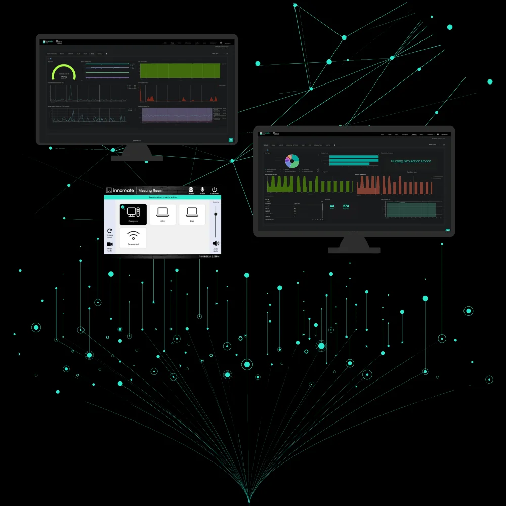 Innomesh AV management dashboard